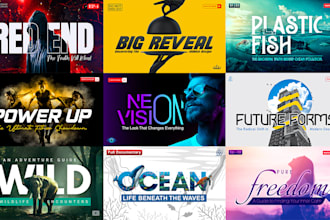 design eye catching youtube thumbnails for your channel