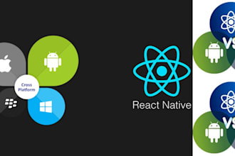 develop a high performance react native app for android and ios
