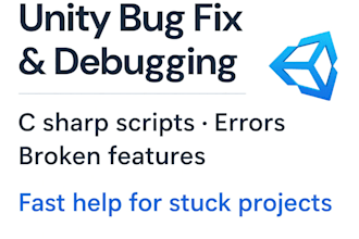 fix unity bugs, errors, and c sharp scripts fast