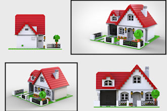 custom 3d lego technic cars house dioramas pdf manual instruction xml, lego mocs