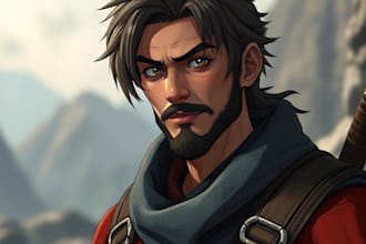 draw you a realistic character