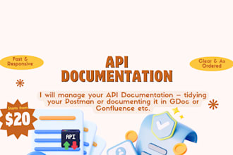 make API, user guides, and process documentation