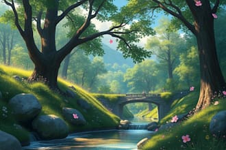 draw any digital illustration, digital painting