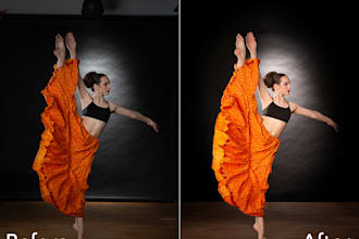expert photoshop and lightroom portrait retouching