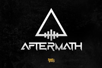 create an extreme death metal logo