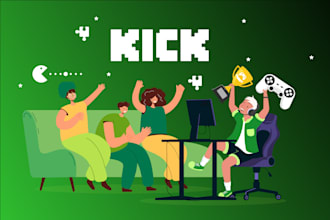 promote your USA youtube, kick and twitch livestream for real organic audience
