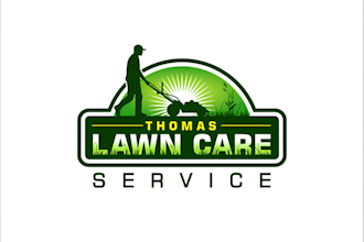 do landscape, trimming, agriculture and lawn care logo