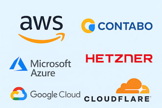 deploy and optimize web hosting on AWS, contabo, hetzner, azure, or gcp