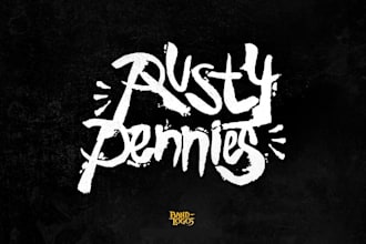 design an underground metal band logo