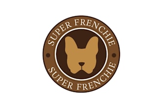 design powerful ultimate french bulldog logo