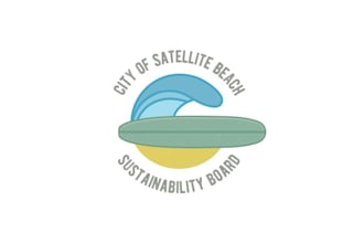 design modern satellite beach sustainability board logo