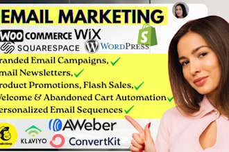 design convertkit mailchimp email campaigns email newsletters woocommerce promo