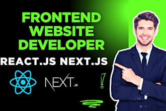 expert reactjs and nextjs wbsite developer fullstack web developer
