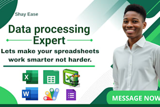 do anything in excel, spreadsheet ,word from data analysis all areas vba macros