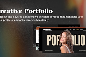 modern personal portfolio website