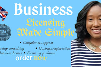 guide you through business licensing and registration for your startup