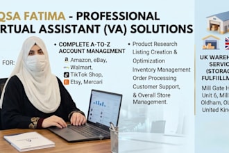 be your amazon fba wholesale virtual assistant and ebay ds