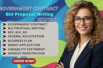 do winning government contract government contract bid proposal writing expert