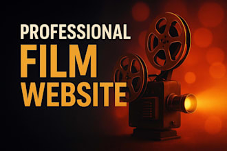 design wix film website film production cinema website membership website