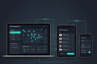 develop property management app, real estate app,  house renting app, management