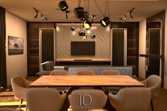 make interior or exterior design for a low price