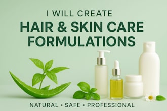 create hair and skin care formulations