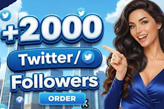 promote twitter 2,000 followers