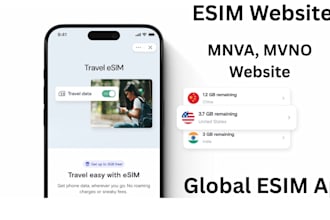 develop travel esim app, global esim data website, voip softphone app