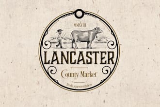 do custom cattle brand cowboy ranch texas western logo and livestock branding