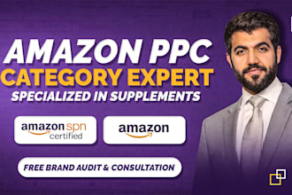 optimize and manage supplements category amazon PPC ads