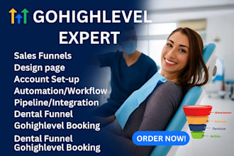 build a high converting dental funnel in gohighlevel that books more patients
