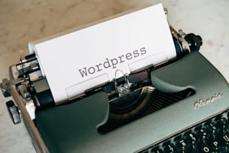 design, customize, and optimize your wordpress website