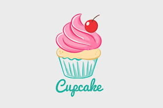 design cake logo for your restaurant business