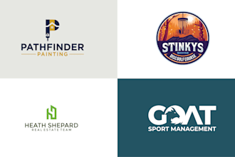 create modern minimalist logo within quick hours