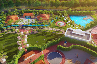 do 3d urban amusement park, water park, theme park and resort design