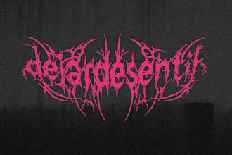 design your bands logo