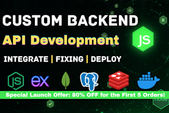 be your expert node js backend developer for rest apis with mongodb