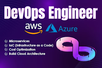 be your devops AWS azure engineer