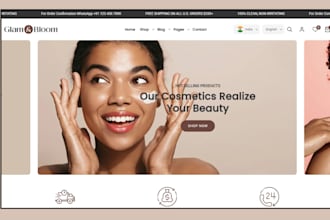 skincare shopify store beauty website skincare store beauty skincare website