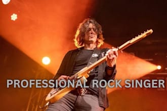 be your professional rock or metal singer, songwriter, and producer