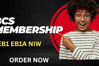 help you get fellow bcs membership and senior for eb1 eb1a niw