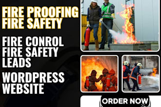 generate fireproofing, fire control, fire industrial, fire safety leads website