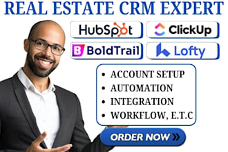 setup ixact contact boldtrail automation lofty crm clickup hubspot integration