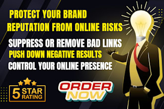 professionally improve your business reputation, online reputation management