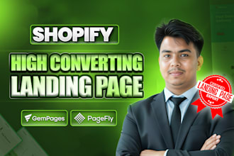 clone shopify advertorial page design in gempages, pagefly, replo