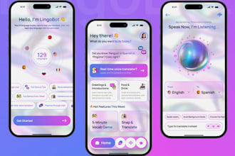 develop ai voice translation app, ai natural language app, text translator app