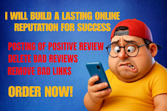manage your online brands reputation, SEO and online reputation management