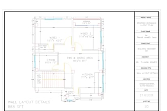 create detailed residential building plan