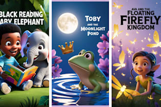 design children book illustration 3d design picture book kids story kids book
