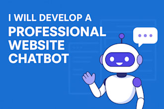 develop a professional bot for your website